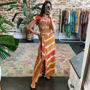NWT Citrine Net Wrap Skirt (Matching Top Avail)